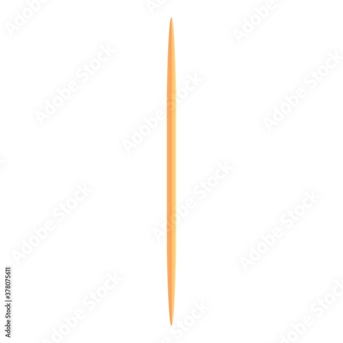 New toothpick icon. Cartoon of new toothpick vector icon for web design isolated on white background