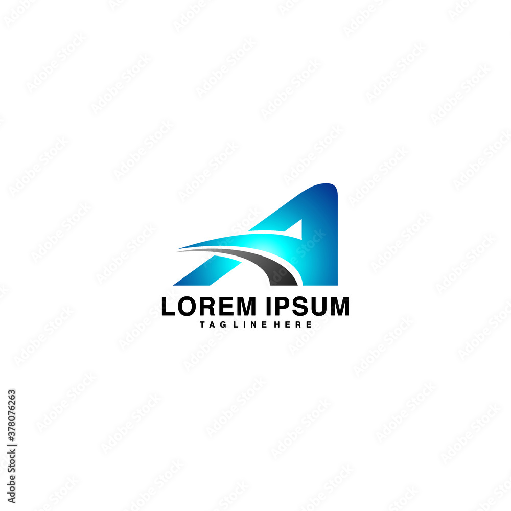 A Letter Logo Design Vector A Letter Logo Design Vector