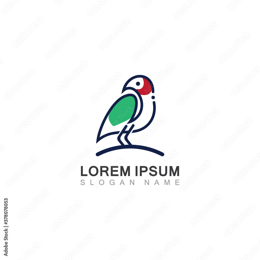 Bird simple modern logo black line art vector animal graphic design Bird simple modern logo black line art vector animal graphic design