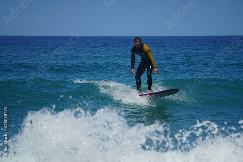 Male surfer