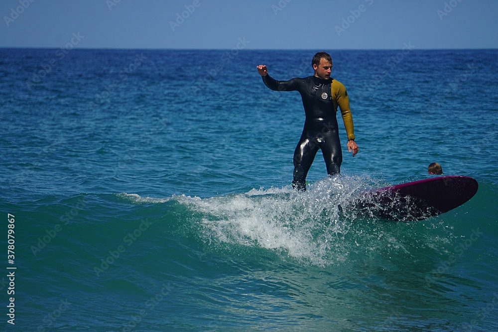 Male surfer Male surfer