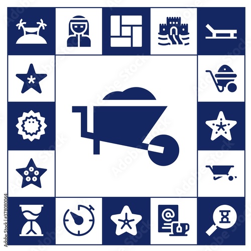sand icon set