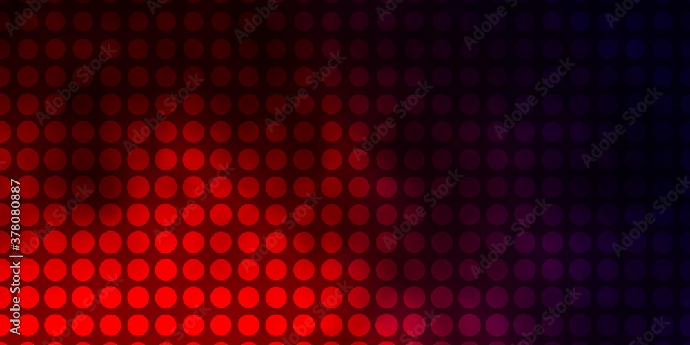 Dark Blue, Red vector pattern with circles. Illustration with set of shining colorful abstract spheres. Pattern for websites, landing pages. Dark Blue, Red vector pattern with circles. Illustration with set of shining colorful abstract spheres. Pattern for websites, landing pages.