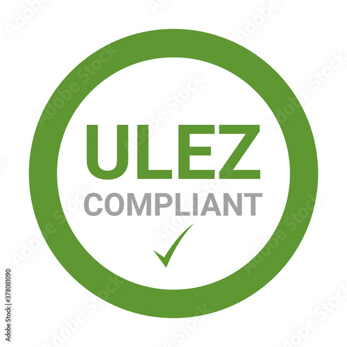 ULEZ ultra low emission zone compliant sign in United Kingdom photo