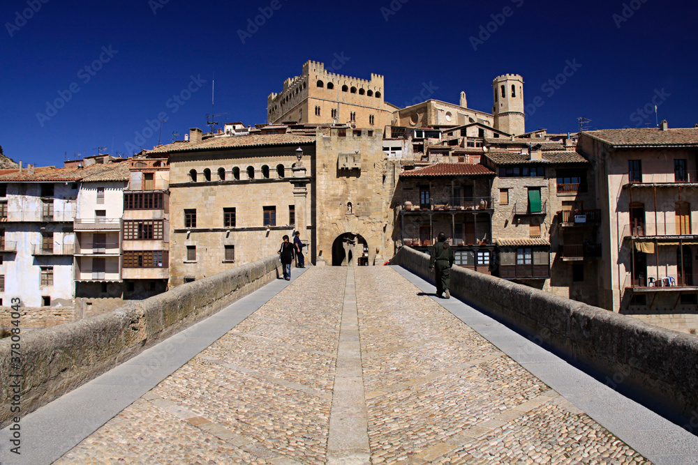 Paisaje de Valderrobres, Teruel.
