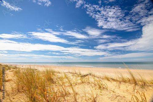 Sandy beaches and dunes in France  Motalivet