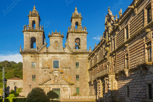 Facade of Oseira monastery