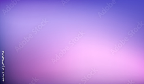 Lilac color gradient background. Blurred purple backdrop. Vector illustration for your graphic design, banner, poster, card, website