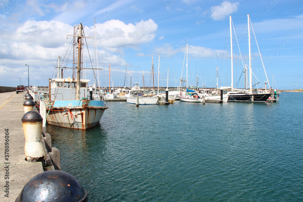 Obraz premium port of apollo bay - great ocean road, australia