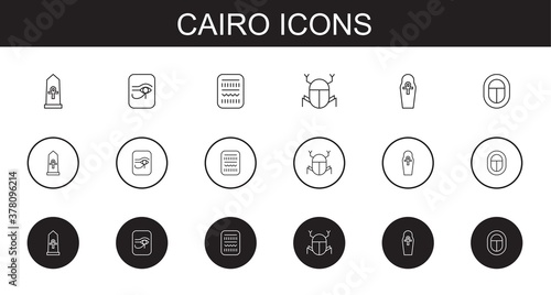 cairo icons set