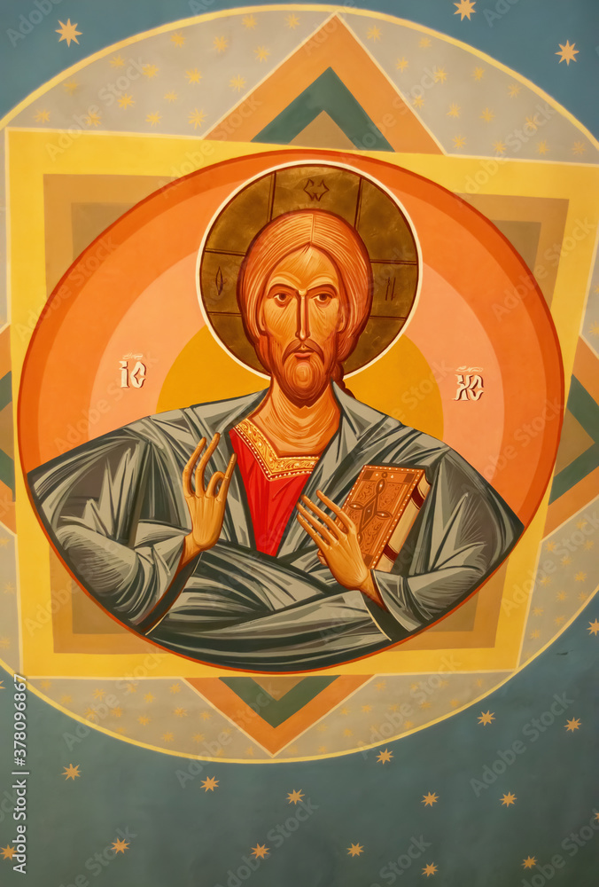 Fototapeta premium church painting