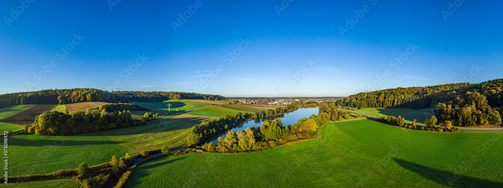  Luftaufnahme Rothsee und Zusmarshausen