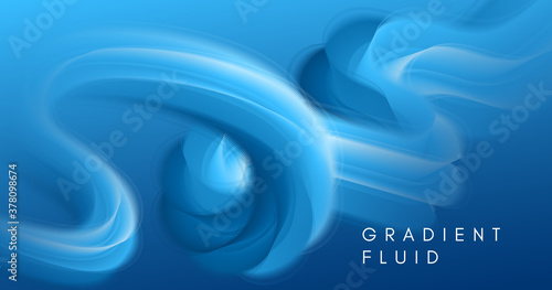 3d Wave Shapes. Fluid Desig...