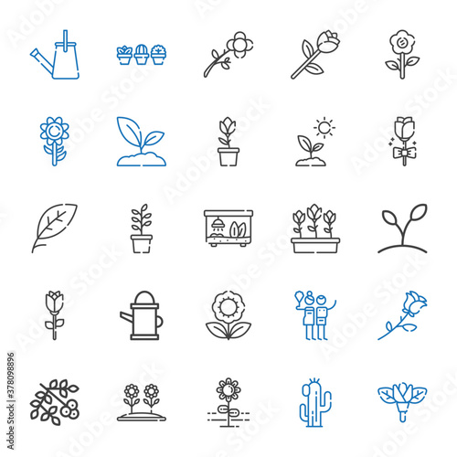 flora icons set