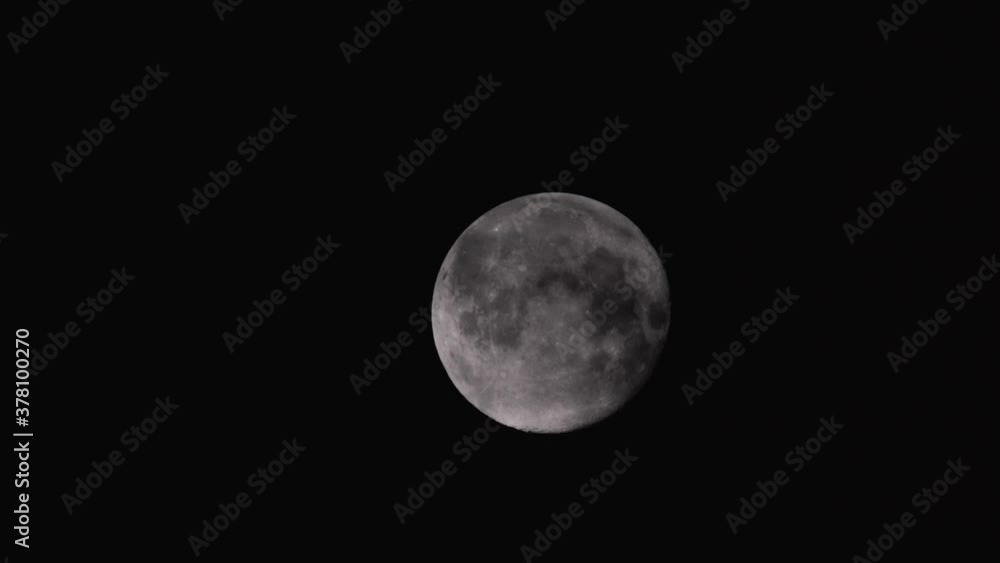 Full Moon in dark sky seen from Spain Full Moon in dark sky seen from Spain