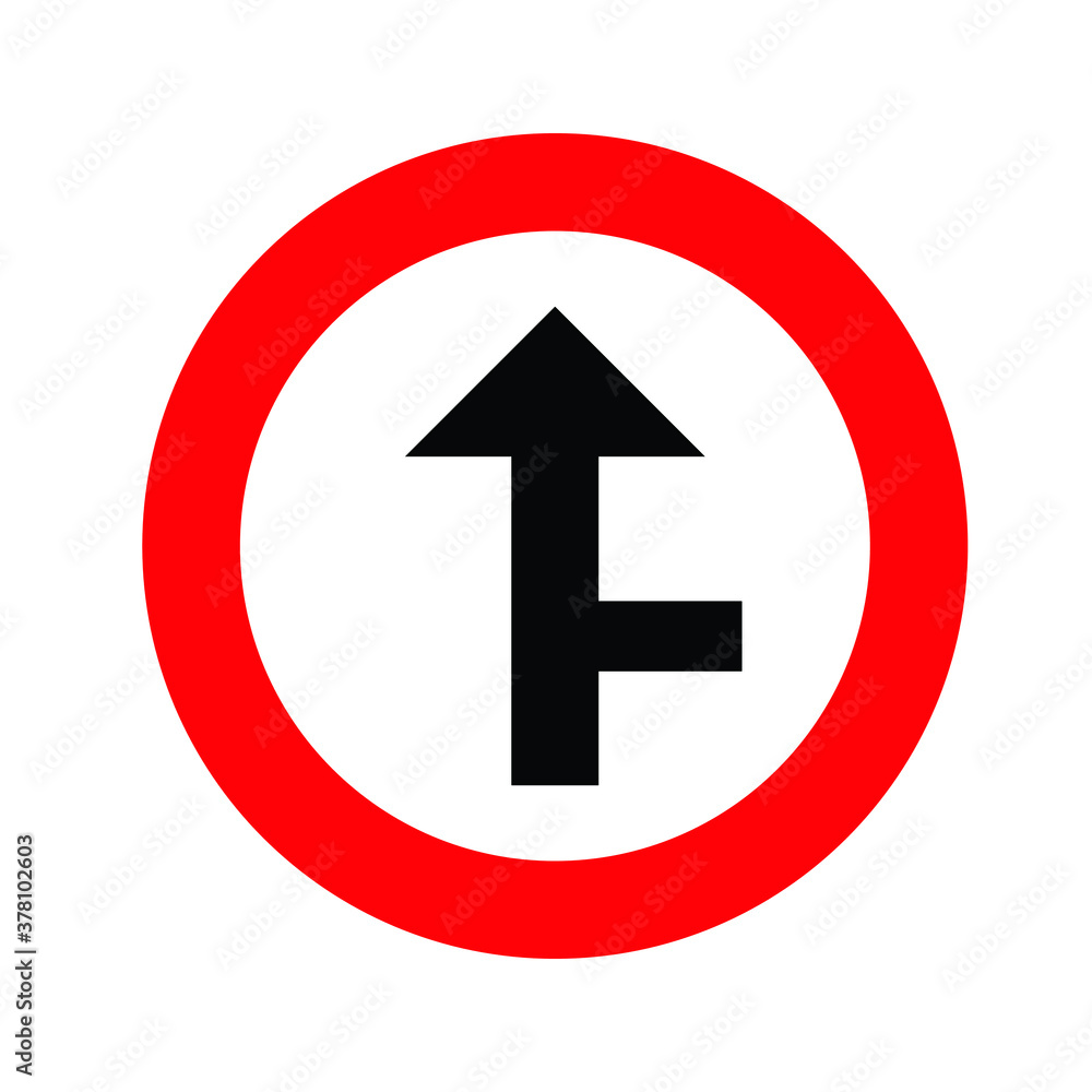 sign with red arrow sign with red arrow
