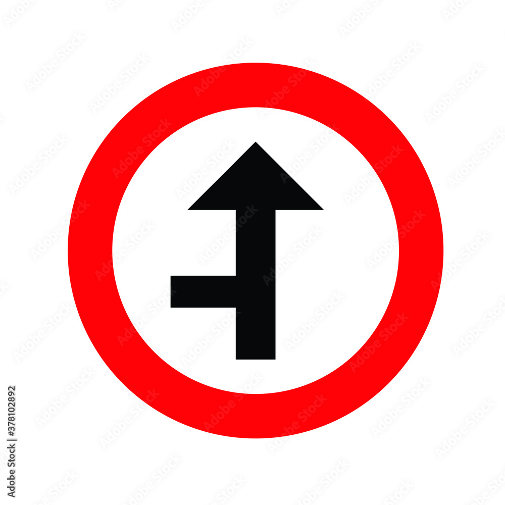 sign with red arrow sign with red arrow