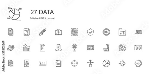 data icons set