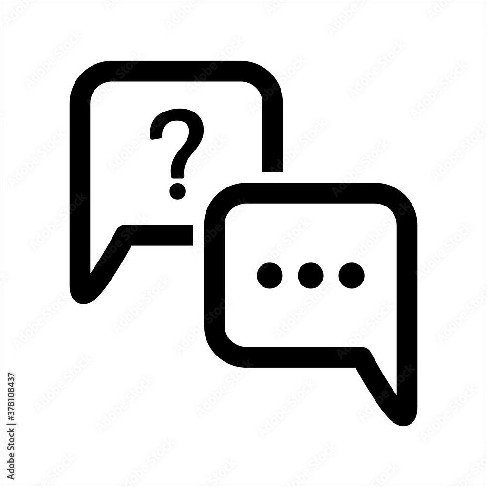 Question answer icon. Interview Question Icon. Question answer icon. Interview Question Icon.