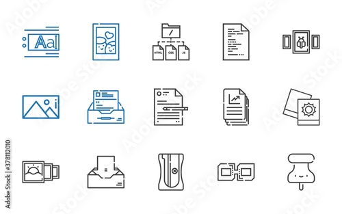 attach icons set