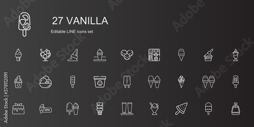 vanilla icons set