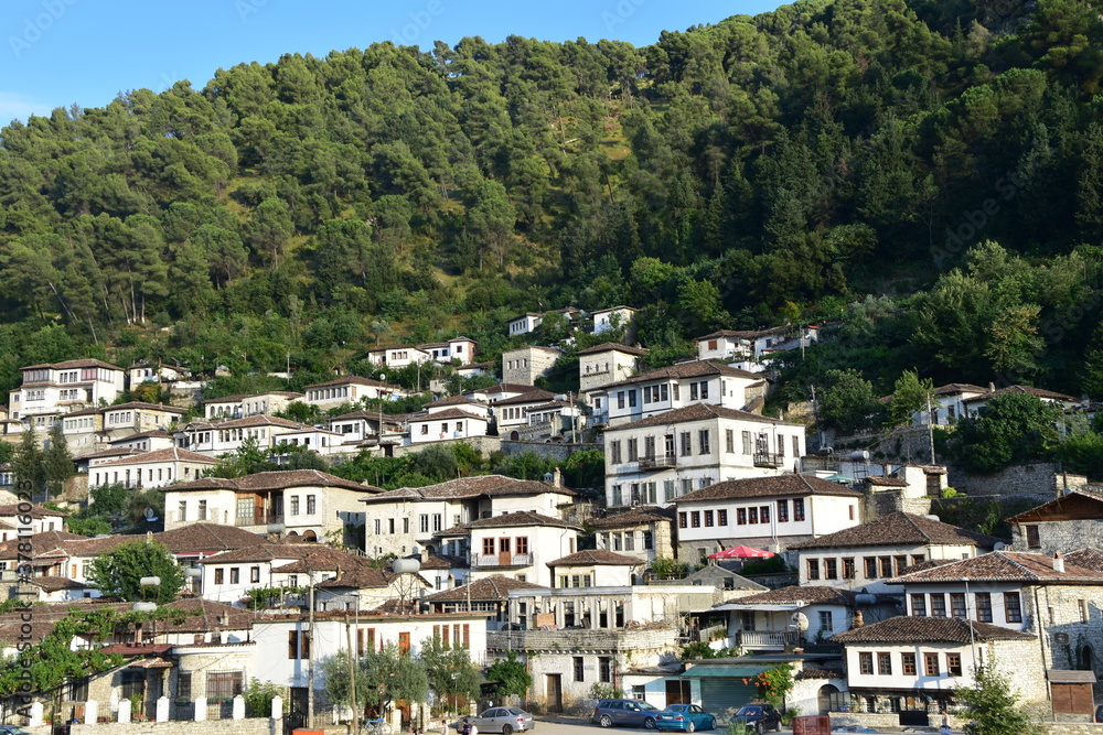 Miasto Berat Albania 1000 okien