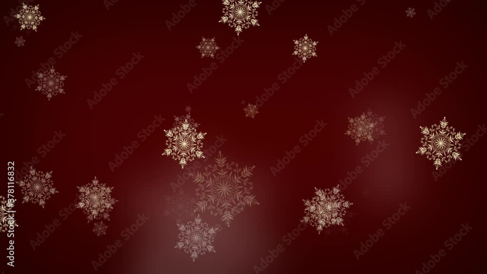 golden snowflakes on a swirl on a burgundy background golden snowflakes on a swirl on a burgundy background
