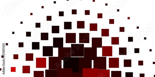 Light Red vector template in rectangles. New abstract illustration with rectangular shapes. Modern template for your landing page.