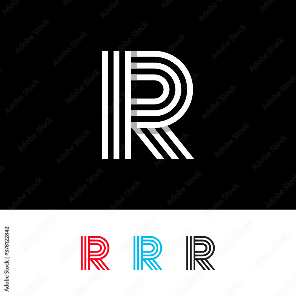 R letter Logo, R minimalist logo, R Line Logo Design Template Inspiration, Vector, Illustration. R letter Logo, R minimalist logo, R Line Logo Design Template Inspiration, Vector, Illustration.