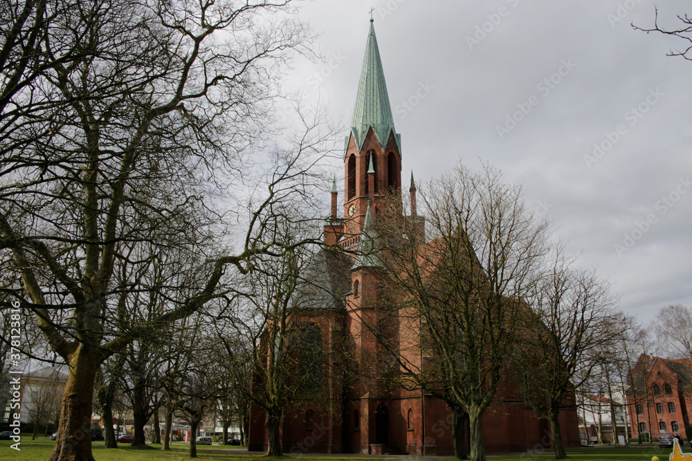 Christus- und Garnisonskirche von Wilhelmshaven. Niedersachsen, Deutschland, Europa