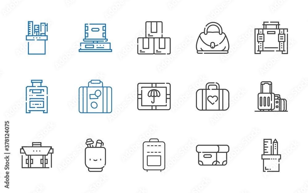 case icons set case icons set