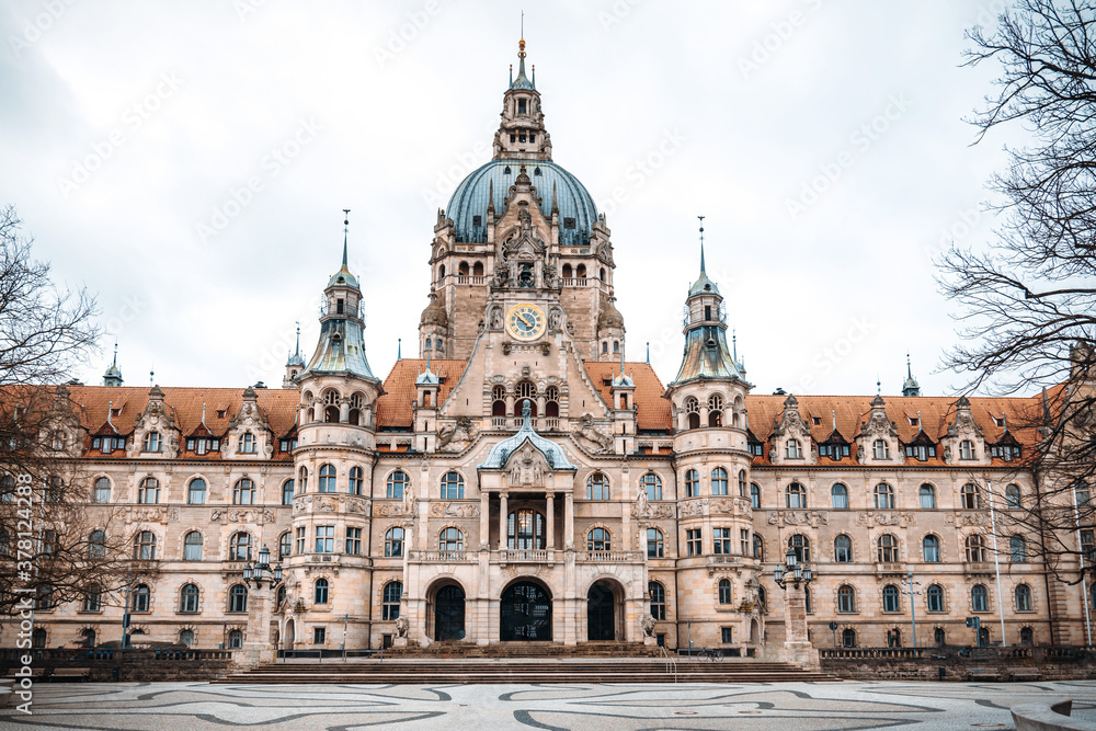 New town City hall in Hanover, Germany
