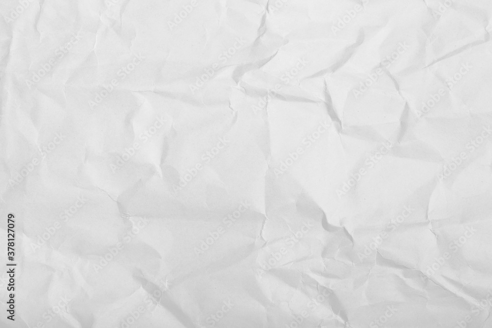 Crumpled white paper background, texture Crumpled white paper background, texture