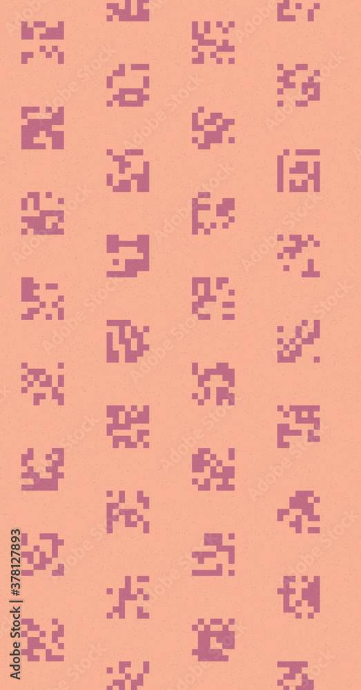 Abstract Color Halftone Dots generative art background illustration Abstract Color Halftone Dots generative art background illustration