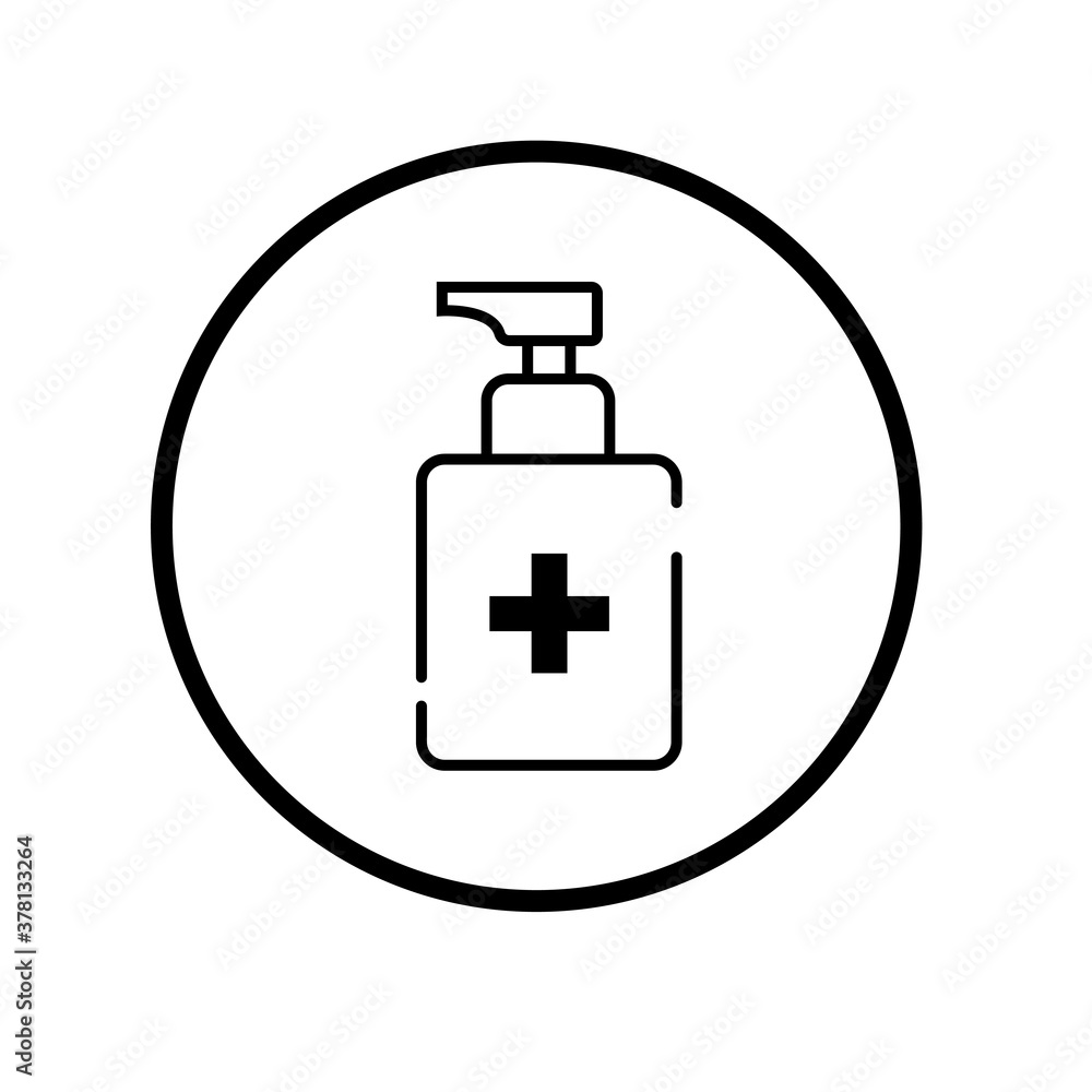 Disinfection. Hand sanitizer bottle icon, washing gel. Vector illustrationDisinfection. Hand sanitizer bottle icon, washing gel. Vector illustration
Disinfection. Hand sanitizer bottle icon, washing gel. Vector illustrationDisinfection. Hand sanitizer bottle icon, washing gel. Vector illustration