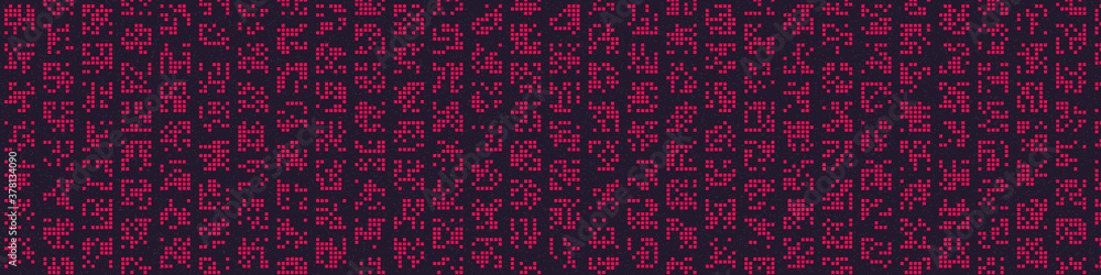 Abstract Color Halftone Dots generative art background illustration Abstract Color Halftone Dots generative art background illustration