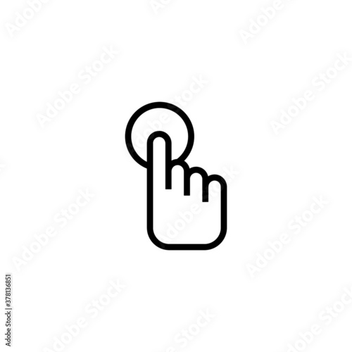 Control Icon  in black line style icon, style isolated on white background