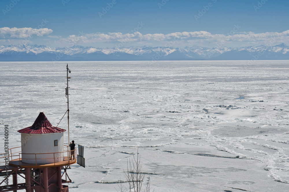 Obraz premium 白銀の世界