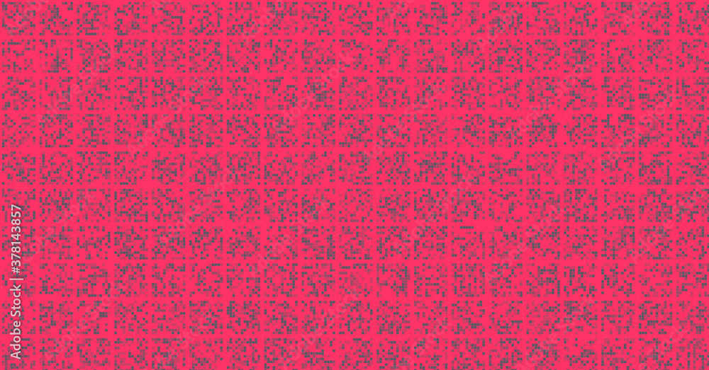 Abstract Color Halftone Dots generative art background illustration Abstract Color Halftone Dots generative art background illustration