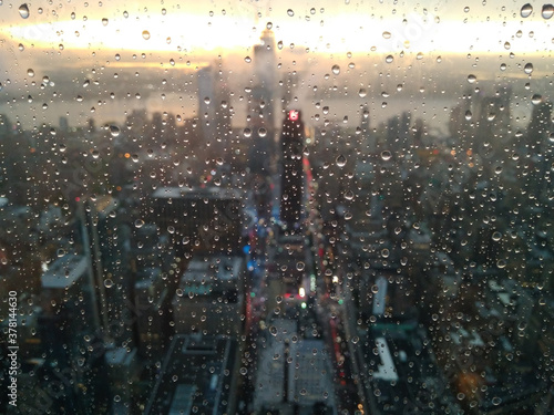 New York - Manhattan bajo la lluvia