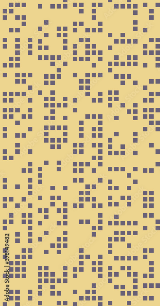 Fototapeta premium Abstract Color Halftone Dots generative art background illustration