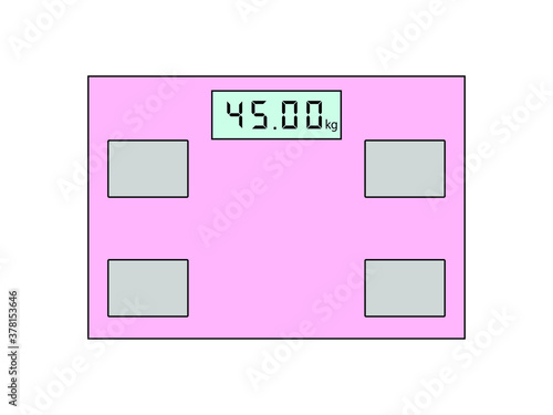 体重計　45kg