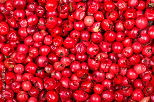 Pink peppercorn background