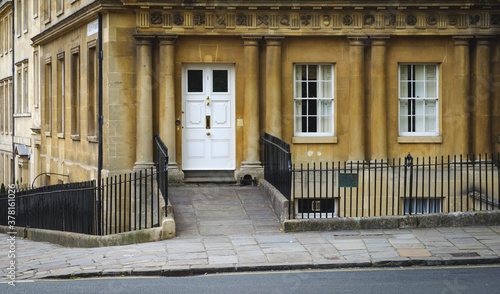 Curved terrace of Georgian Town houses in The Circus