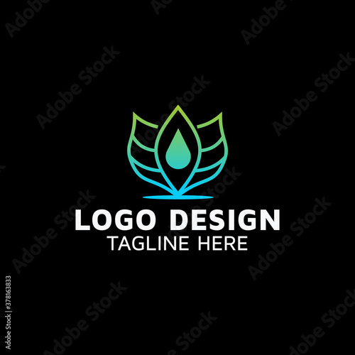 Yoga logo design idea | stock.adobe