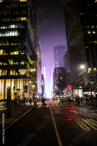 new york city at night