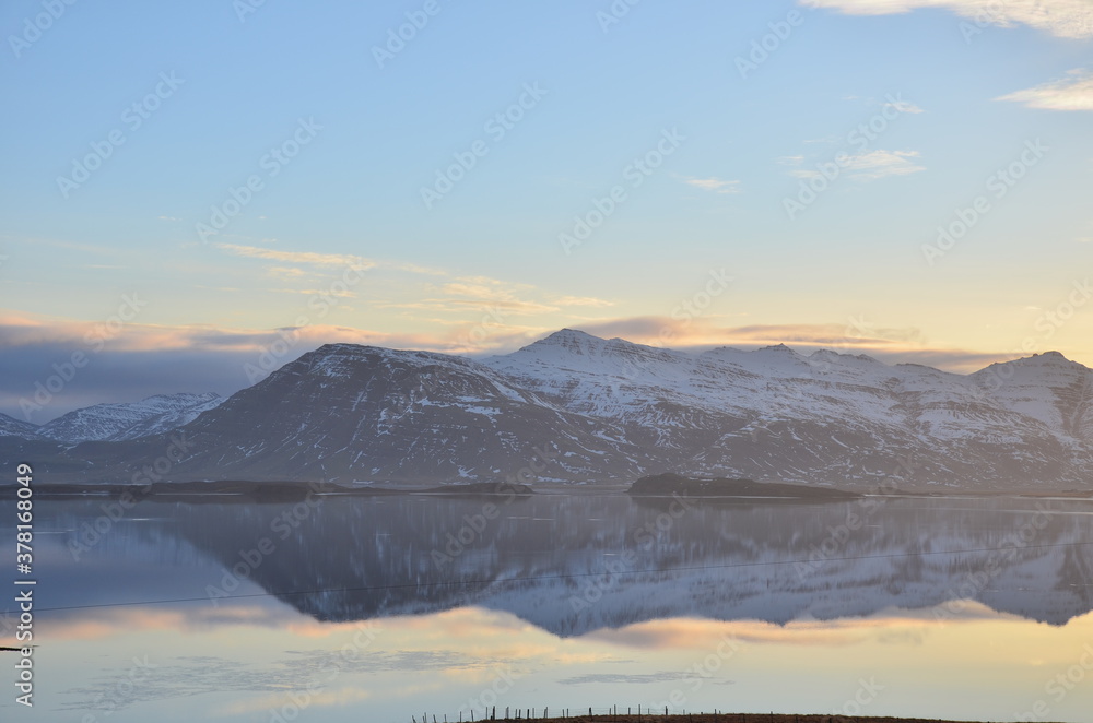 Obraz premium fiords in iceland