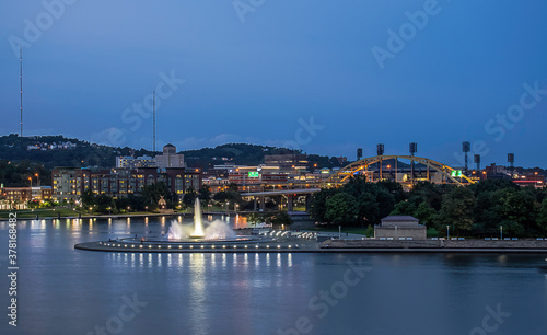 Pittsburgh Point State Park Fountain