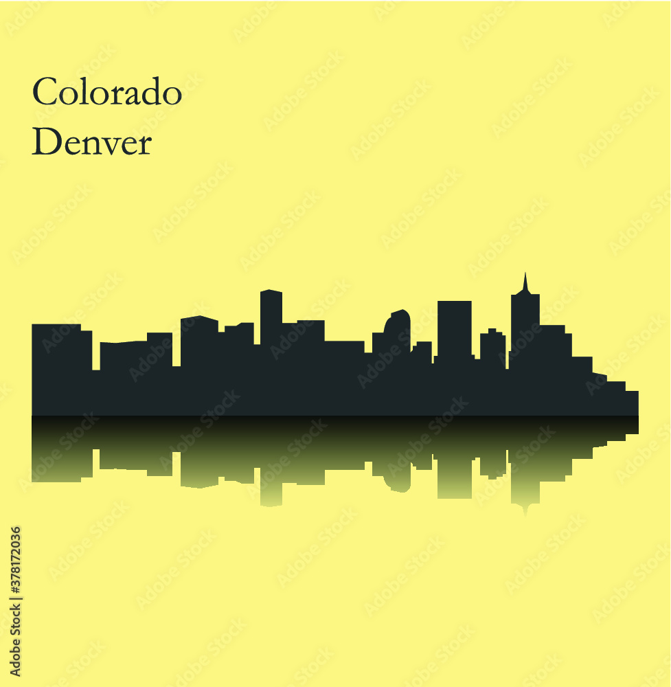 Denver, Colorado ( city silhouette )