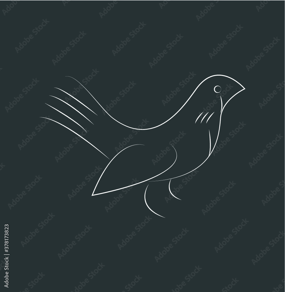 Pigeon silhouette ( peace ) Pigeon silhouette ( peace )